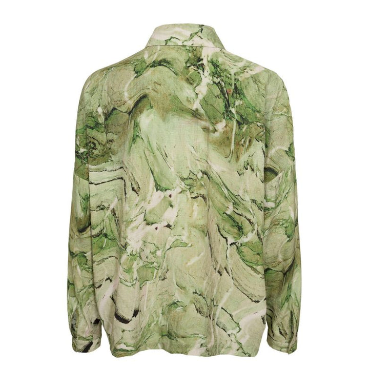 NUMPH - SKJORTE - MARLA  - 707163 - 4060 CALLA GREEN