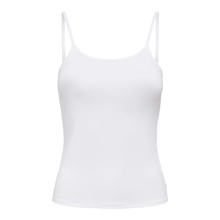 ONLY - TOP - EA SINGLET 15303274 - BRIGHT WHITE