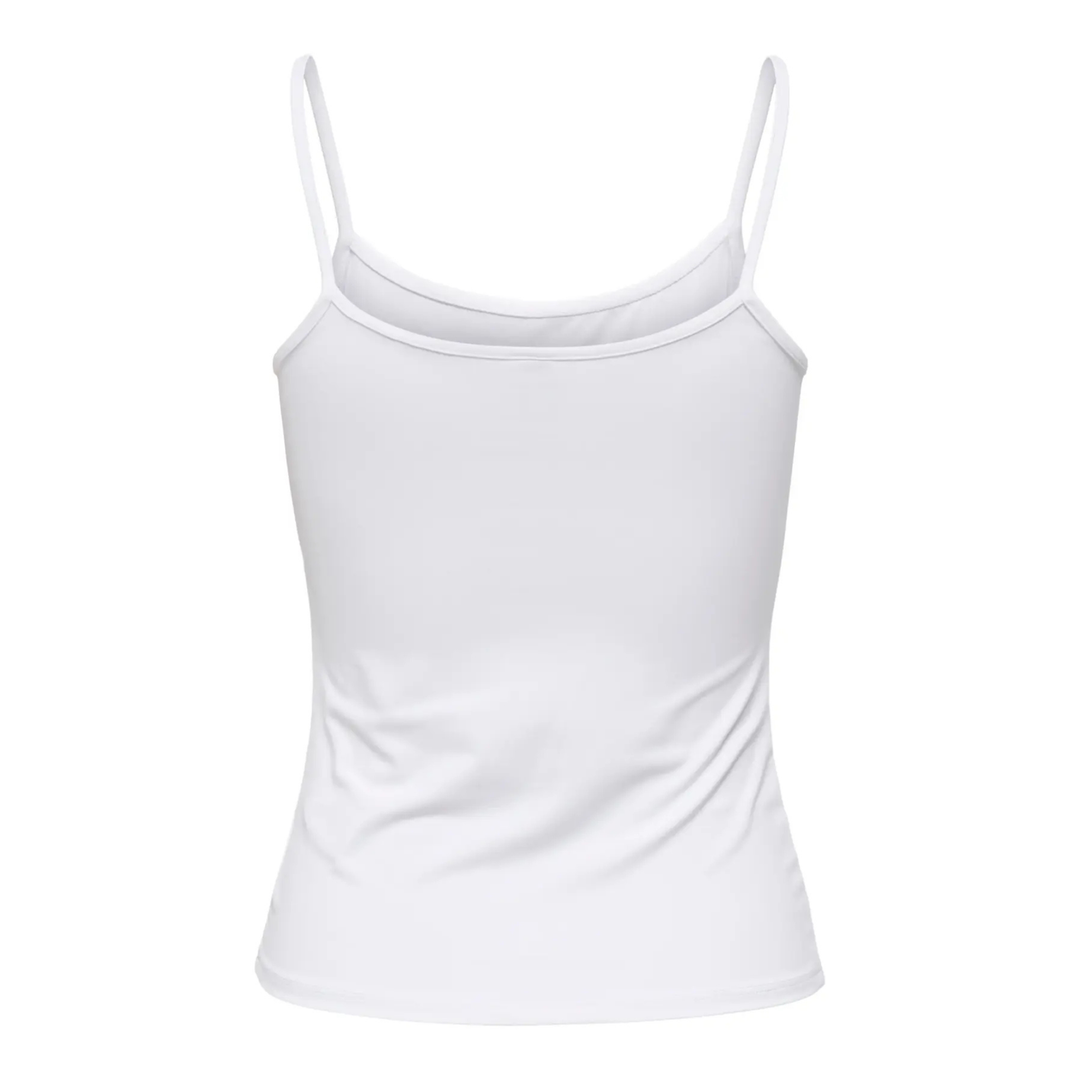ONLY - TOP - EA SINGLET 15303274 - BRIGHT WHITE