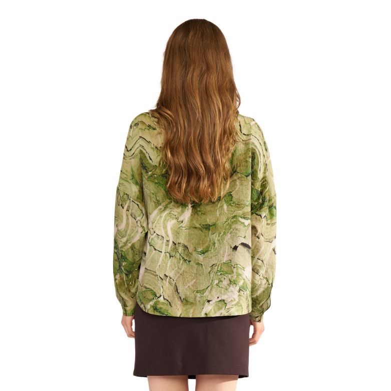 NUMPH - SKJORTE - MARLA  - 707163 - 4060 CALLA GREEN