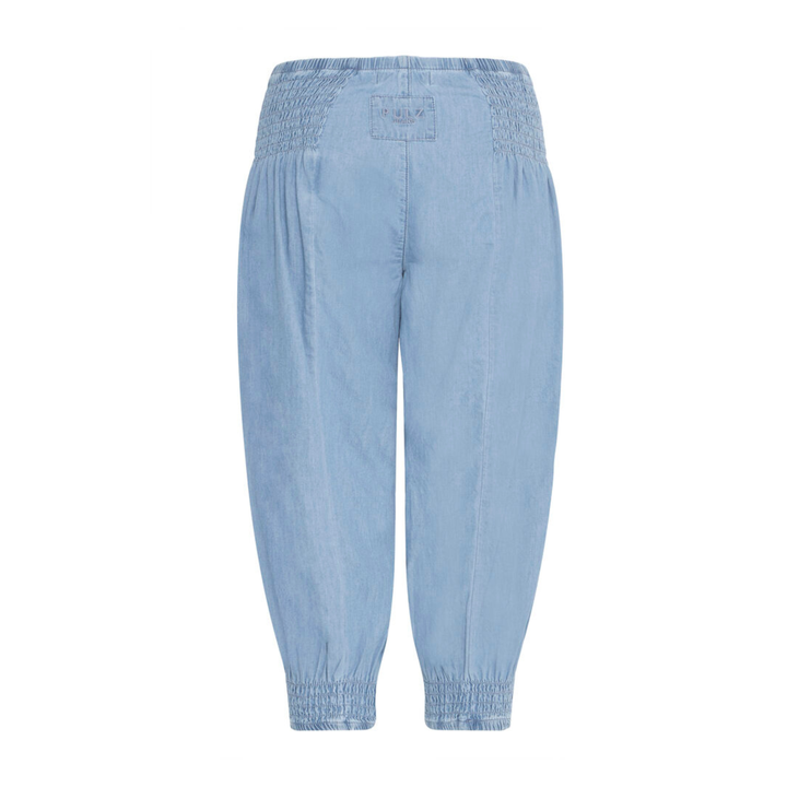 PULZ - KNICKERS - JILL 50210771 - LIGHT BLUE DENIM