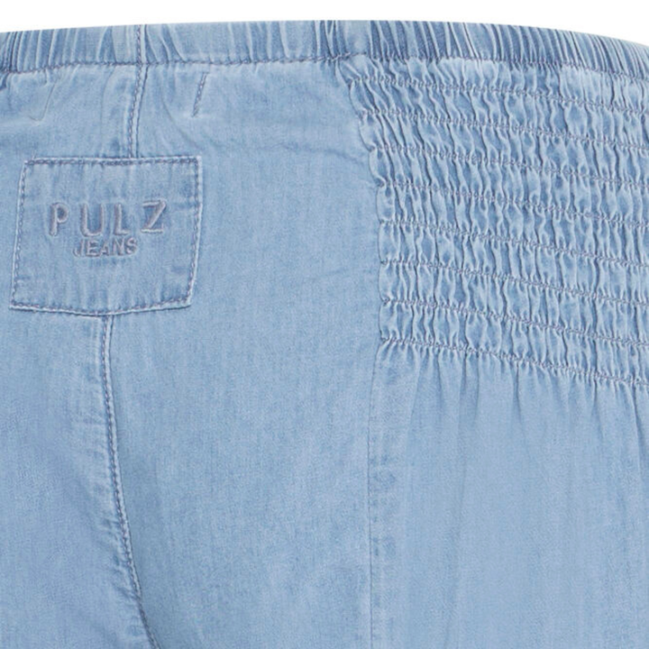 PULZ - KNICKERS - JILL 50210771 - LIGHT BLUE DENIM
