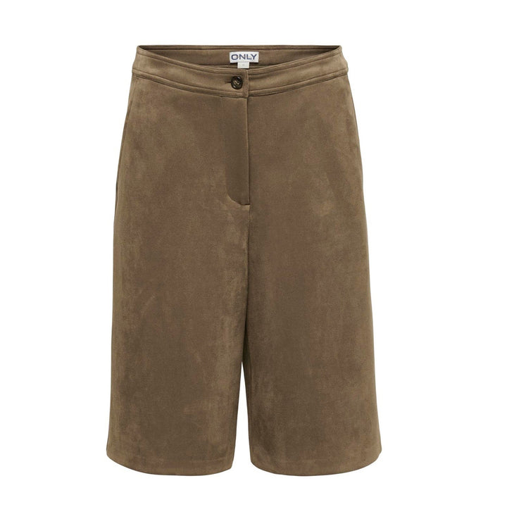ONLY - SHORTS - STINA 15389075 - BRONZE BROWN