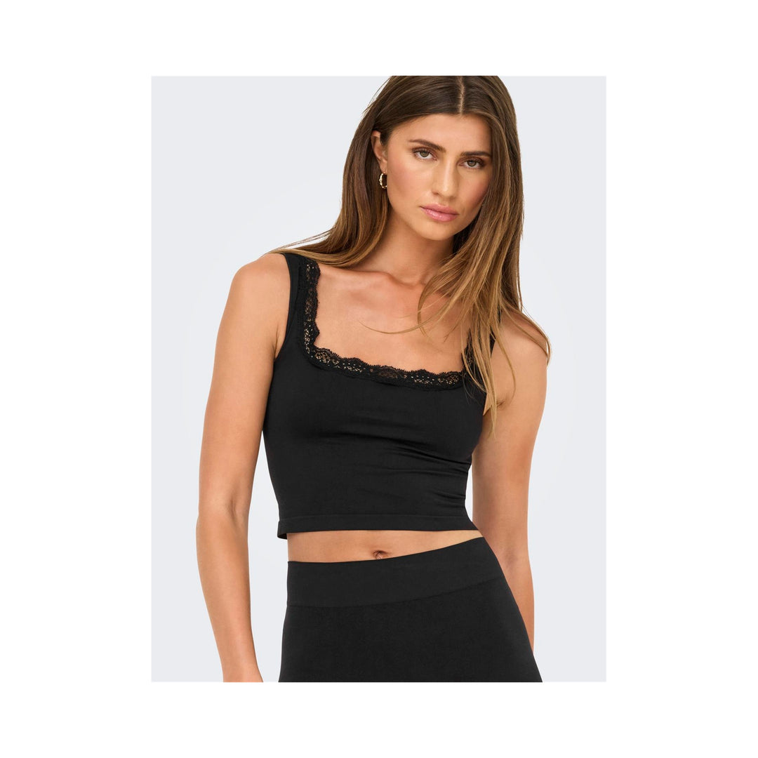 ONLY - TOP - VICKY LACE 15354408 - SORT