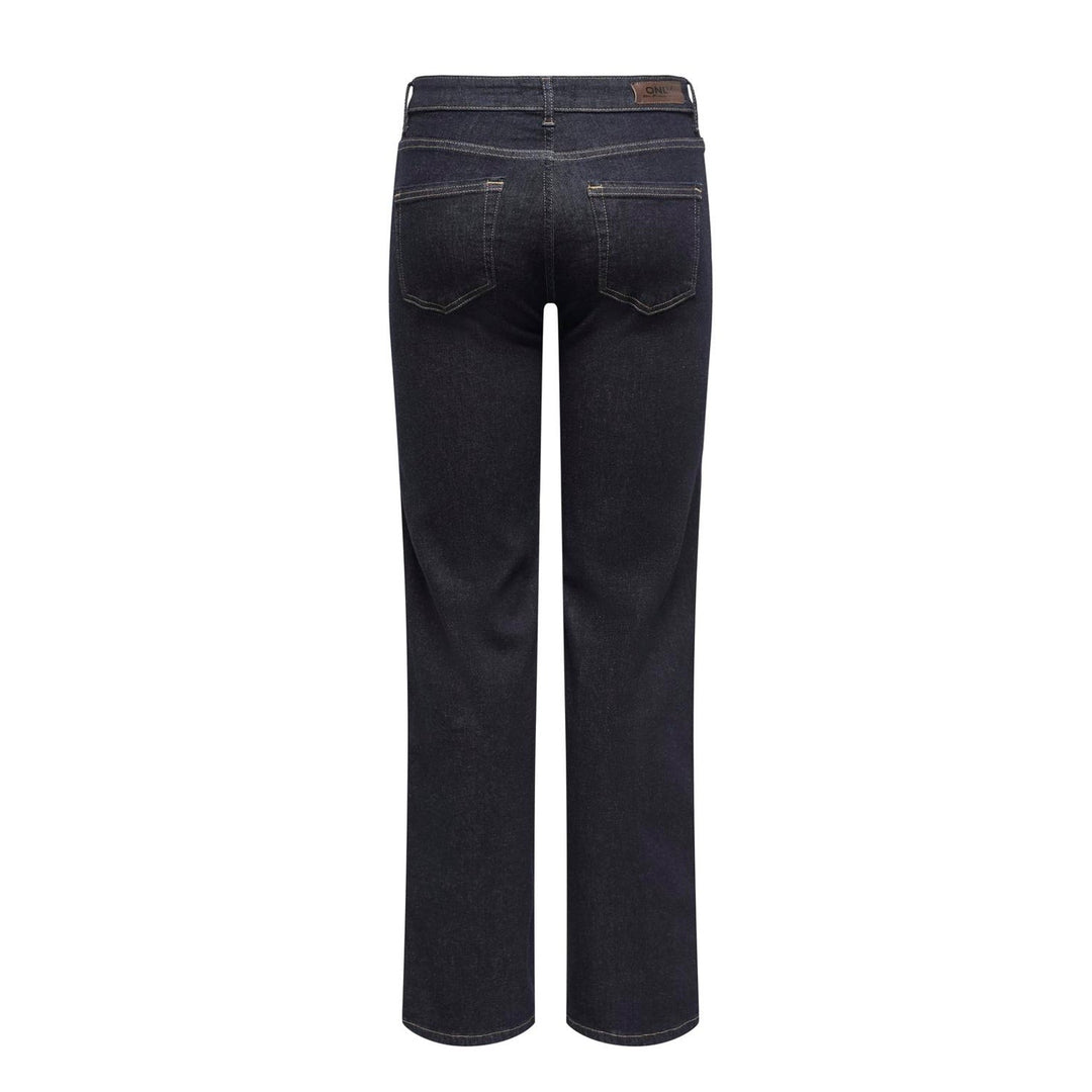 ONLY - JEANS - BLUSH MID STRAIGHT DNM 15353144 - DARK BLUE DENIM