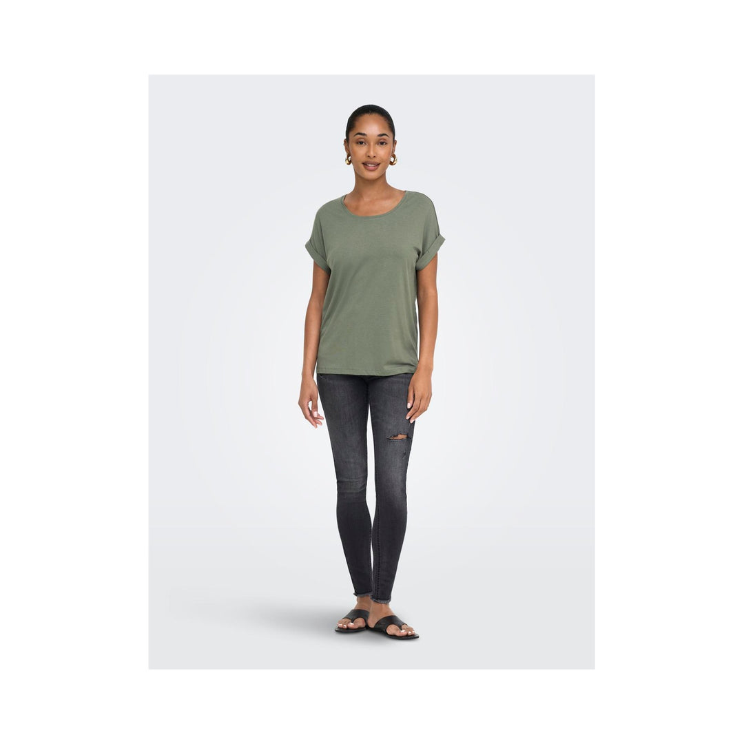ONLY - T-SHIRT - MOSTER 15106662 - SMOCKY GREEN