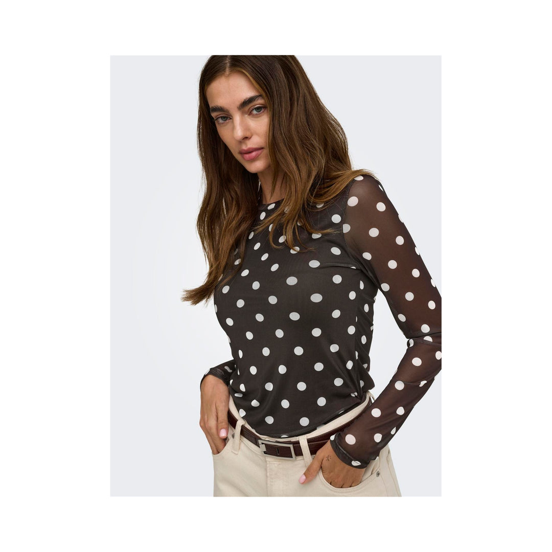 ONLY - TOP - NOVA 15357642 - COFFEE BEAN