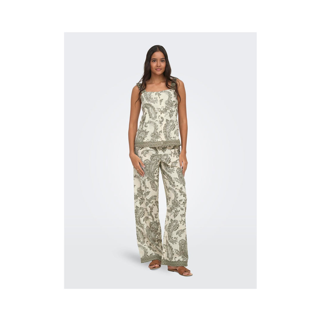 ONLY - BUKS - LIANA LEYA 15373650 - IVY GREEN/PAISLEY BORDER