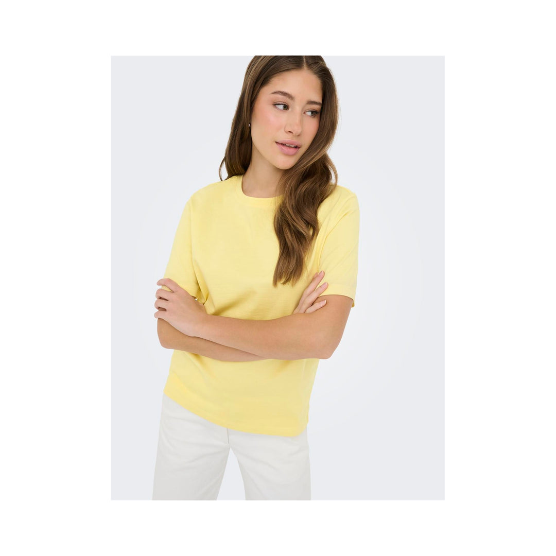 ONLY - T-SHIRT - FREJA 15367970 - LEMON MERINGUE