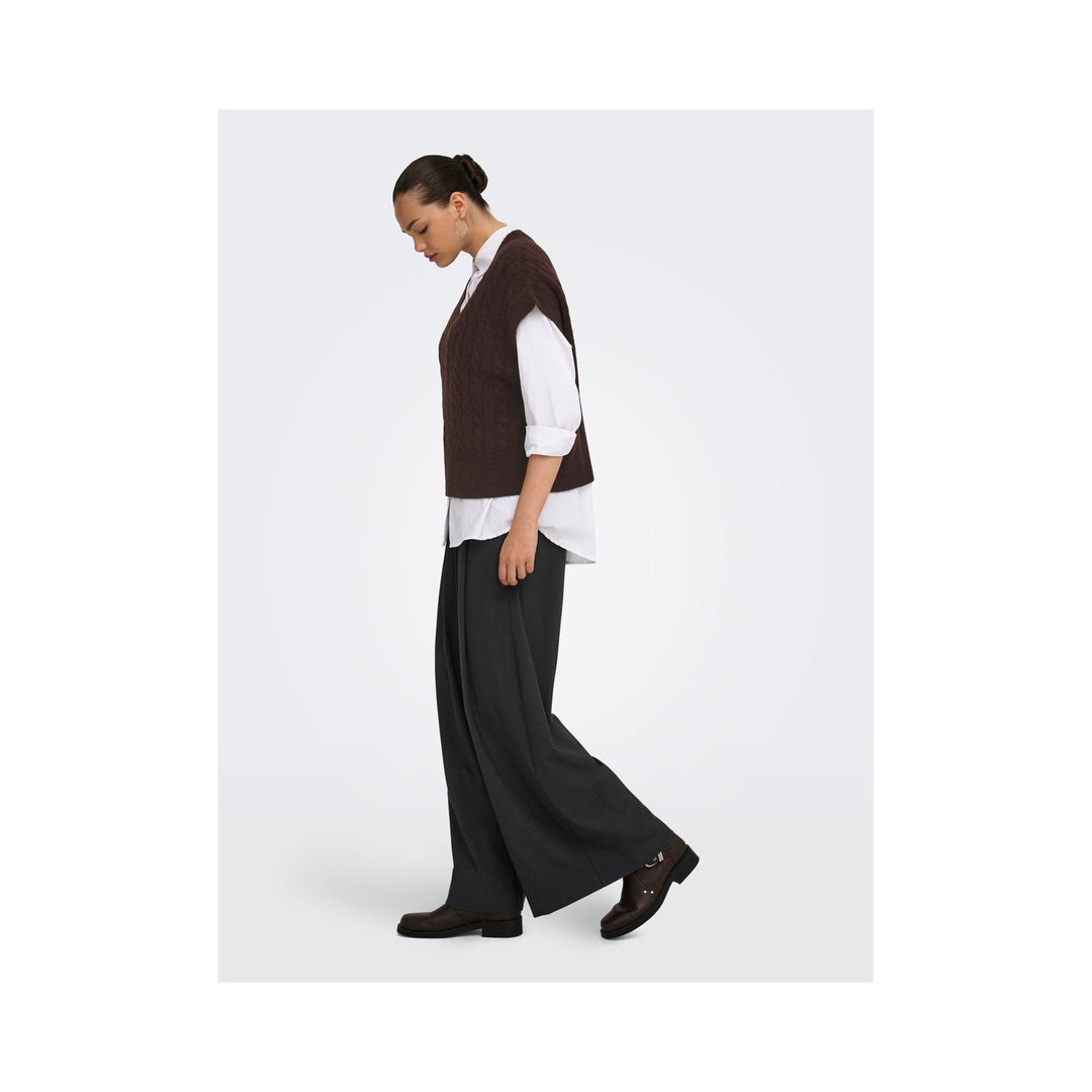 ONLY - VEST - MELODY 15249328 - COFFEE BEAN