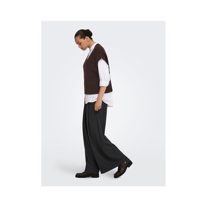 ONLY - VEST - MELODY 15249328 - COFFEE BEAN