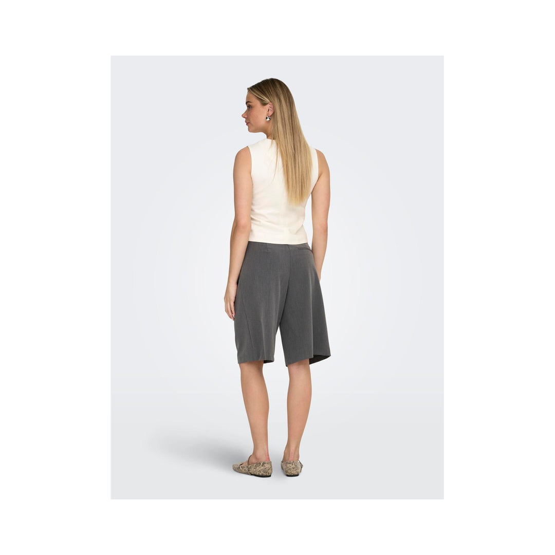 ONLY - BERMUDA SHORTS - NALINA 15374196 - MEDIUM GREY MELANGE