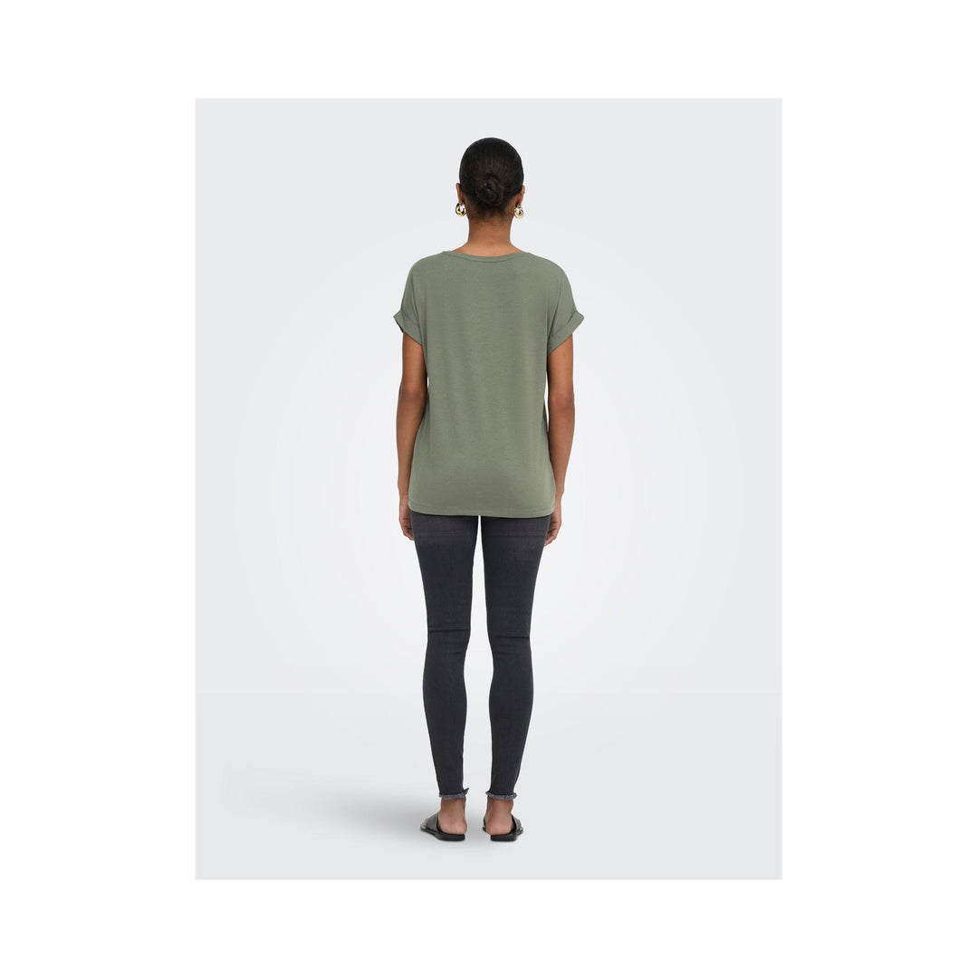 ONLY - T-SHIRT - MOSTER 15106662 - SMOCKY GREEN