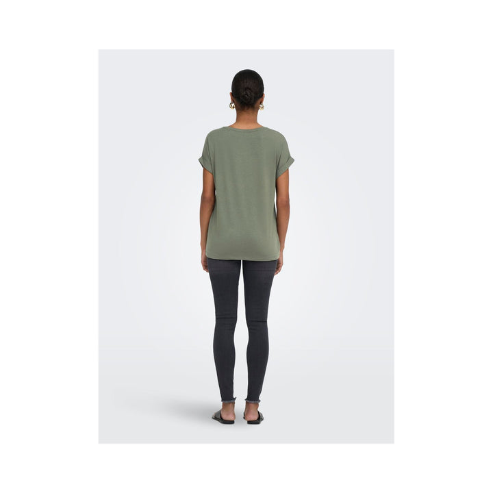 ONLY - T-SHIRT - MOSTER 15106662 - SMOCKY GREEN