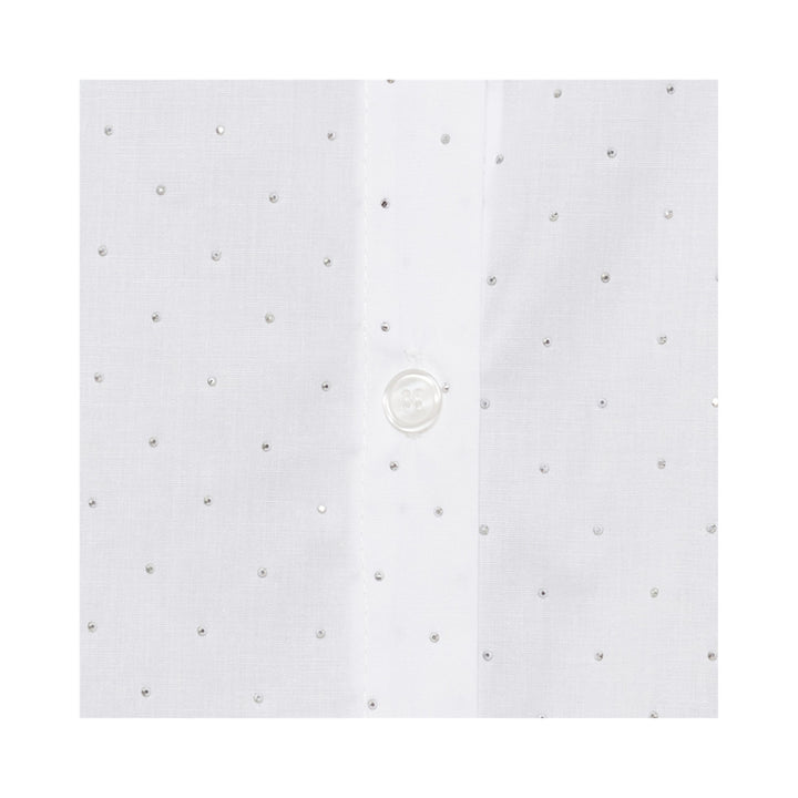 MARTA DU CHATEAU - SKJORTE - VELOURA 8199 - WHITE
