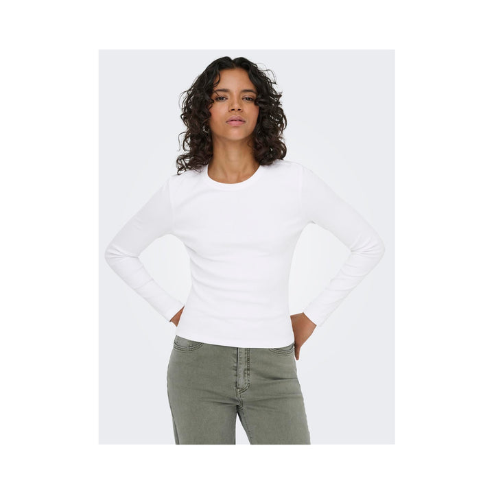 ONLY - T-SHIRT - VAL 15371305 - BRIGHT WHITE