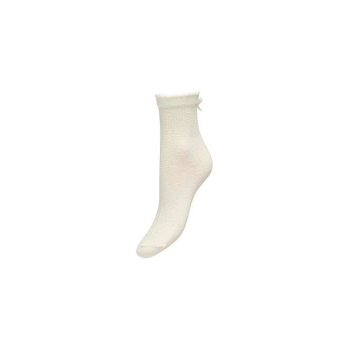 ONLY - STRØMPER - ELISA 15381524 - CLOUD DANCER/BOW