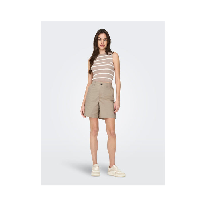 ONLY - SHORTS - ZORA 15344538 - OXFORD TAN