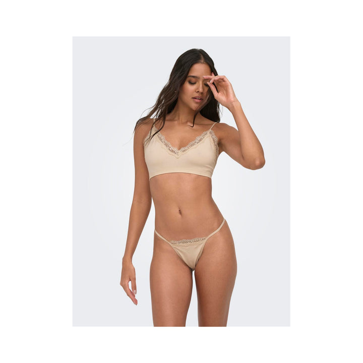 ONLY - BRALETTE - VICKY LACE 15365830 - PEACH TAFFY