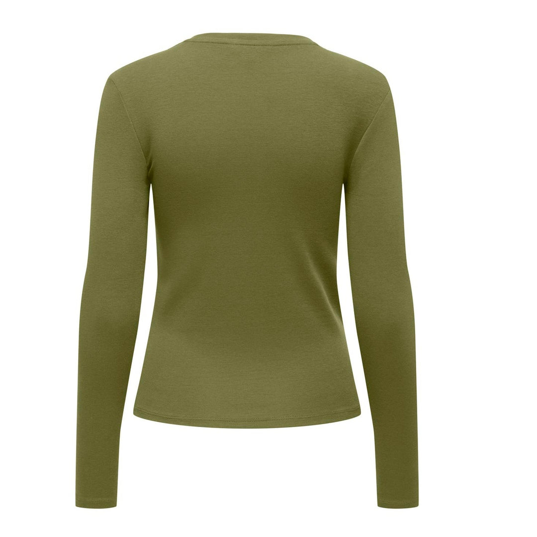 ONLY - T-SHIRT - RILEY 15323159 - PEAT MOSS