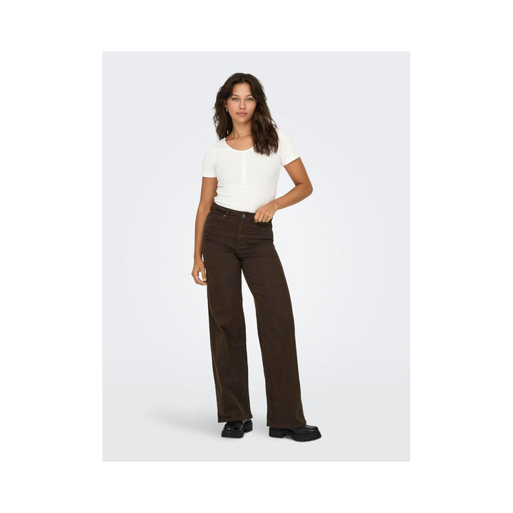 ONLY - JEANS - MADISON BLUSH 15371660 - DARK BROWN DENIM