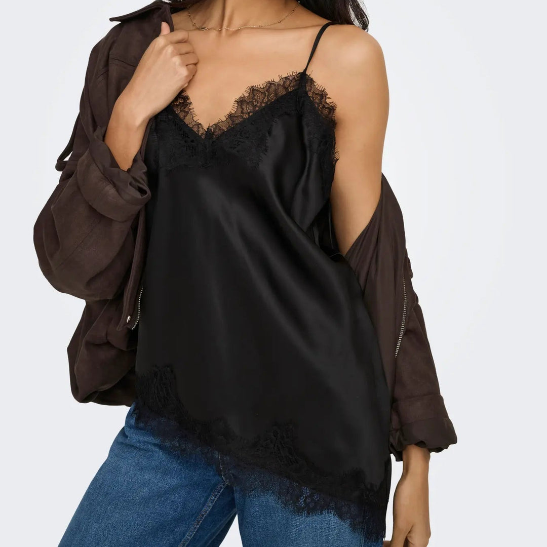 ONLY - TOP - BELLA 15380522 - BLACK
