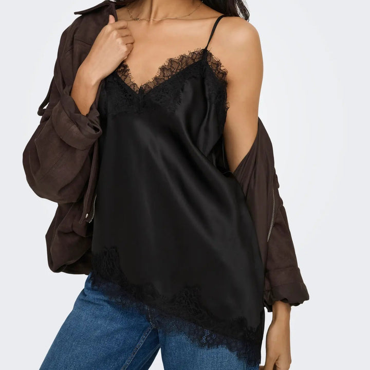 ONLY - TOP - BELLA 15380522 - BLACK
