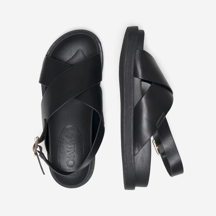 ONLY - SANDAL - SLINGBACK - MINNIE 15253212 - SORT